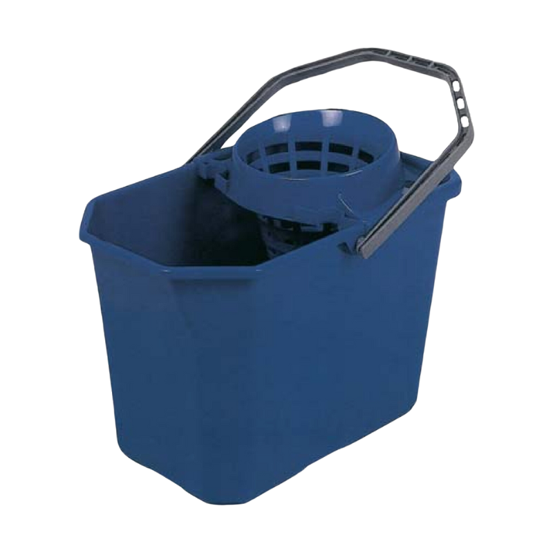 Eimer mit blauem Auswringmechanismus - 15 L | Azurdi - Professionelle Reinigungsausrüstung Eimer mit blauem Auswringmechanismus - 15 L | Azurdi - Professionelle Reinigungsausrüstung
