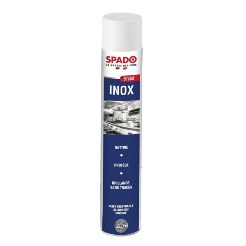 Pflegespray für Edelstahl, Aluminium und Chrom - SPADO | Reinigt, schützt und bringt zum Glänzen Pflegespray für Edelstahl, Aluminium und Chrom - SPADO | Reinigt, schützt und bringt zum Glänzen