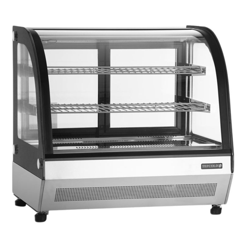 Kühlvitrine Theke 2 Glastüren Schwarz - 60L TEFCOLD: Hohe Qualität für Küchenprofis Kühlvitrine Theke 2 Glastüren Schwarz - 60L TEFCOLD: Hohe Qualität für Küchenprofis