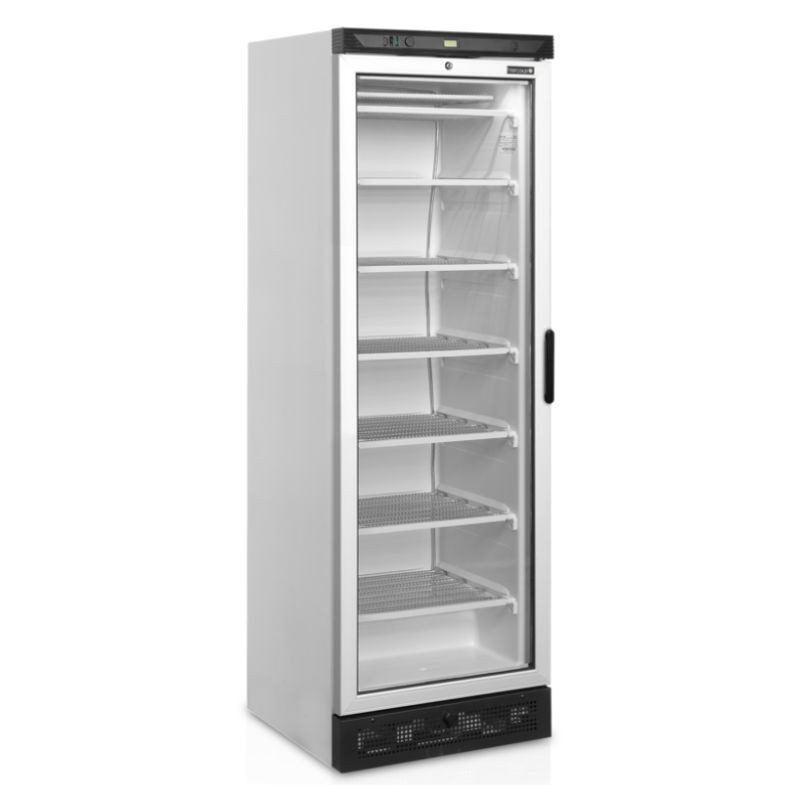 Gefrierschrank mit Öffnung nach links - 270 L TEFCOLD: Glastür, LED-Beleuchtung, Kapazität 270 L Gefrierschrank mit Öffnung nach links - 270 L TEFCOLD: Glastür, LED-Beleuchtung, Kapazität 270 L