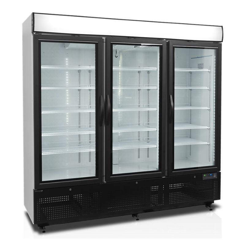 Gefrierschrank Vitrine 1657 L TEFCOLD - 3 Glastüren - Weiß Gefrierschrank Vitrine 1657 L TEFCOLD - 3 Glastüren - Weiß