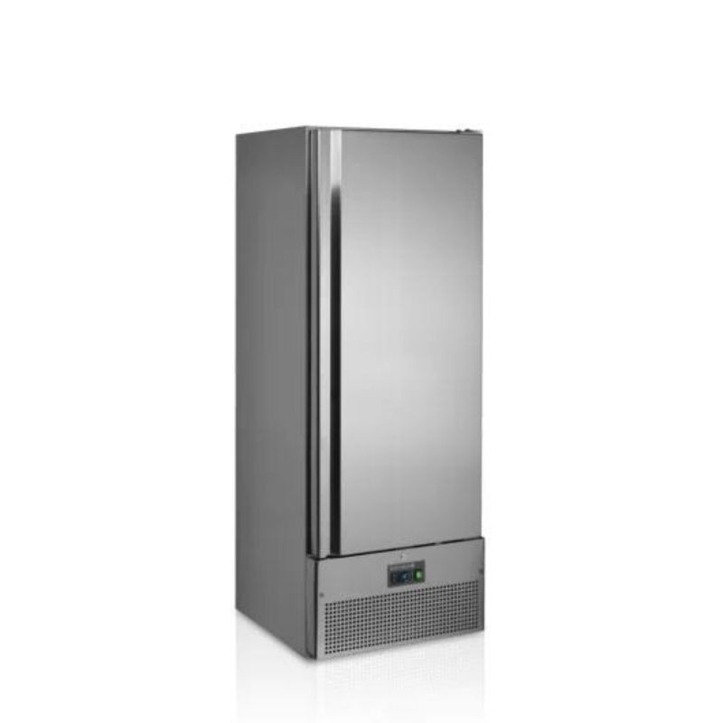 Positive Edelstahl-Kühlvitrine 429L - TEFCOLD: optimale Konservierung der Produkte Positive Edelstahl-Kühlvitrine 429L - TEFCOLD: optimale Konservierung der Produkte