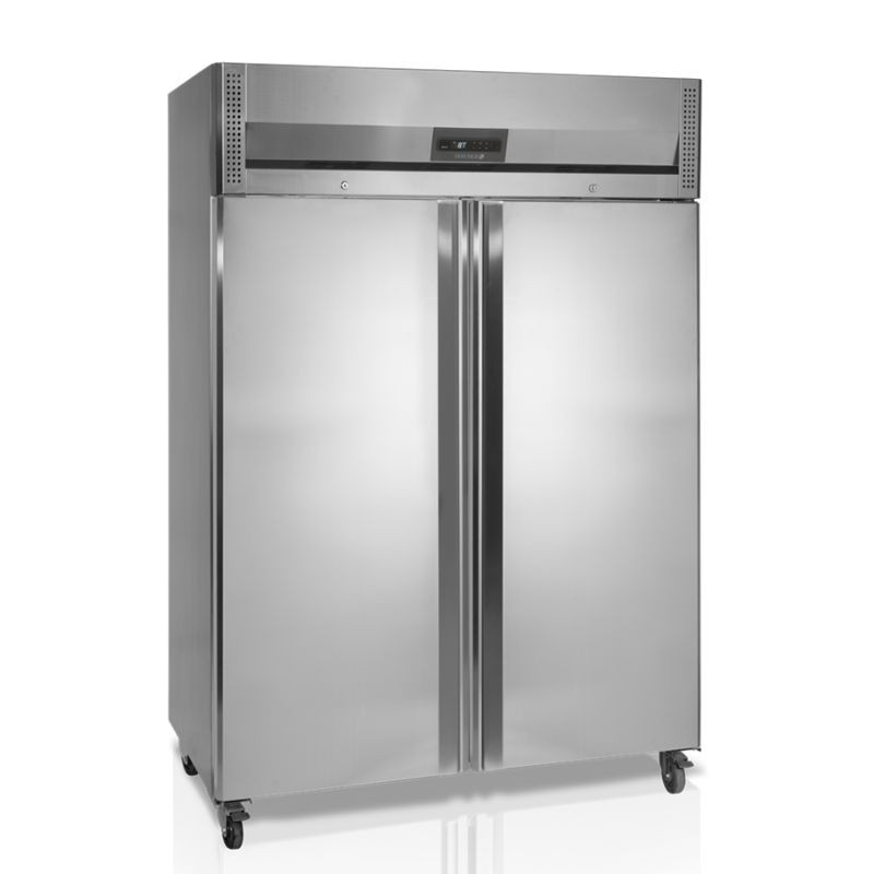 Positive Edelstahl-Kühlschrank - 2 Türen - 1325 L TEFCOLD, Optimale Lagerung und Konservierung Positive Edelstahl-Kühlschrank - 2 Türen - 1325 L TEFCOLD, Optimale Lagerung und Konservierung