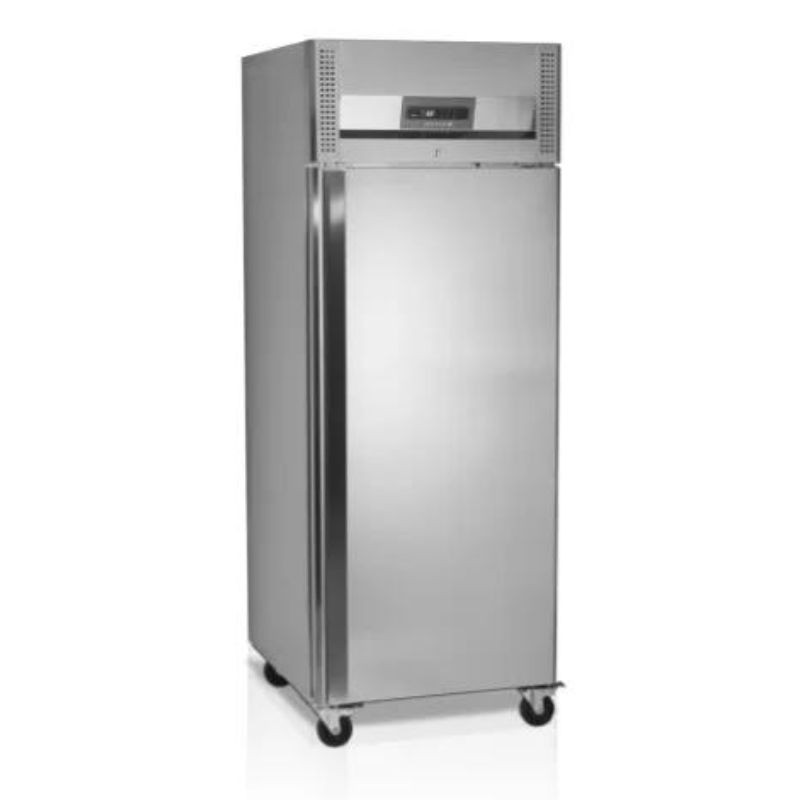 Edelstahl-Kühlschrank mit 1 Volltür - 484L - TEFCOLD: Robust, praktisch und leistungsstark für Profiküchen Edelstahl-Kühlschrank mit 1 Volltür - 484L - TEFCOLD: Robust, praktisch und leistungsstark für Profiküchen