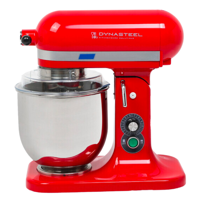 Planetenrührmaschine - 7 L - Rot - Dynasteel Planetenrührmaschine - 7 L - Rot - Dynasteel