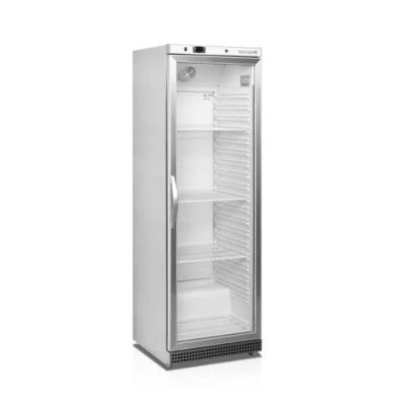 Positive Glastürkühlschrank - Edelstahl - 350 L | TEFCOLD Positive Glastürkühlschrank - Edelstahl - 350 L | TEFCOLD