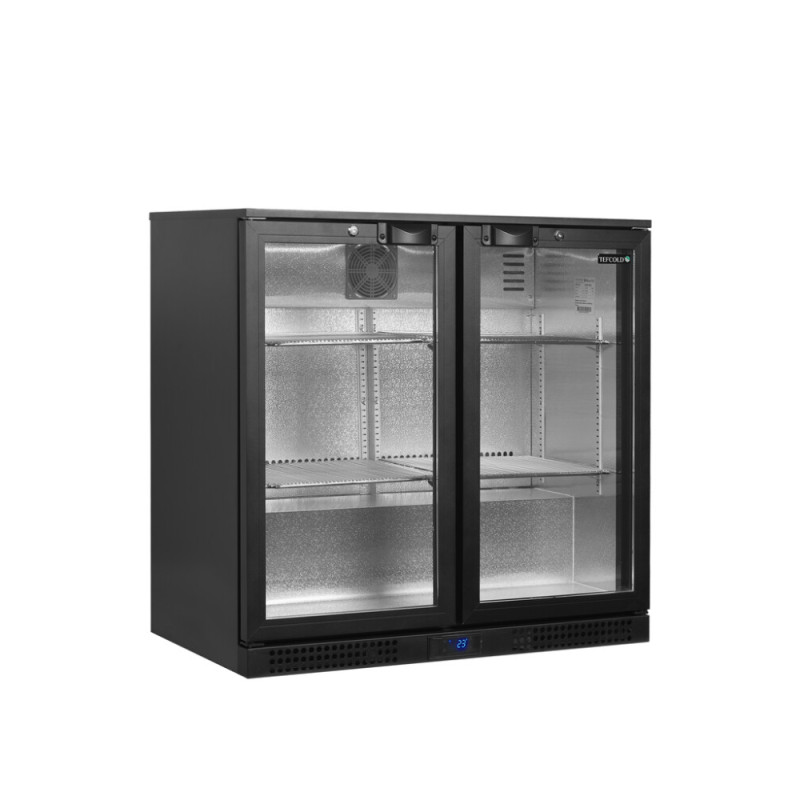 Glasfront-Kühlschrank - 182 L | TEFCOLD - Lagerung und Konservierung für Gastronomieprofis Glasfront-Kühlschrank - 182 L | TEFCOLD - Lagerung und Konservierung für Gastronomieprofis