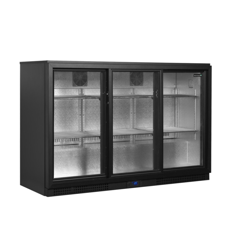 Rückkühler mit 3 Schiebetüren - TEFCOLD BA31S-3 | Kapazität 288L Rückkühler mit 3 Schiebetüren - TEFCOLD BA31S-3 | Kapazität 288L