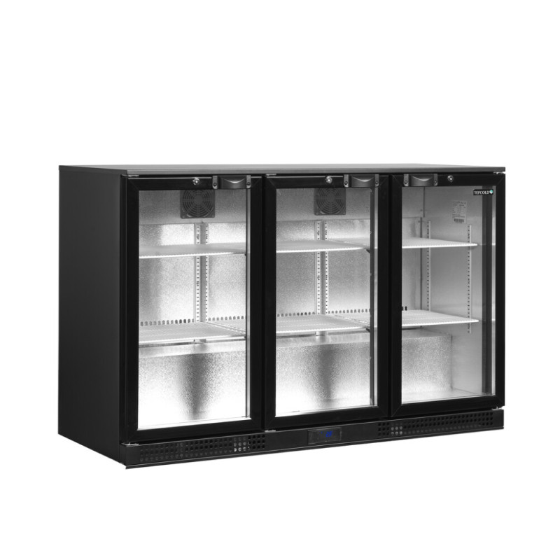 Kühltheke mit 3 Glastüren - 278 L | TEFCOLD DB301H-3 Kühltheke mit 3 Glastüren - 278 L | TEFCOLD DB301H-3