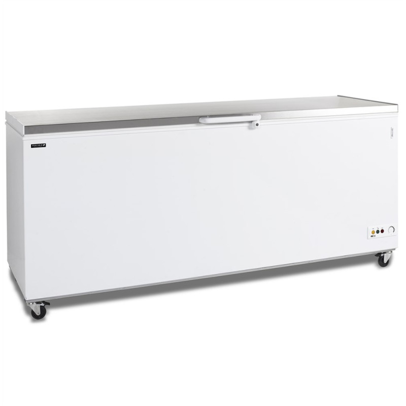 Gefriertruhe Edelstahl 600L - TEFCOLD CF700S SL Gefriertruhe Edelstahl 600L - TEFCOLD CF700S SL