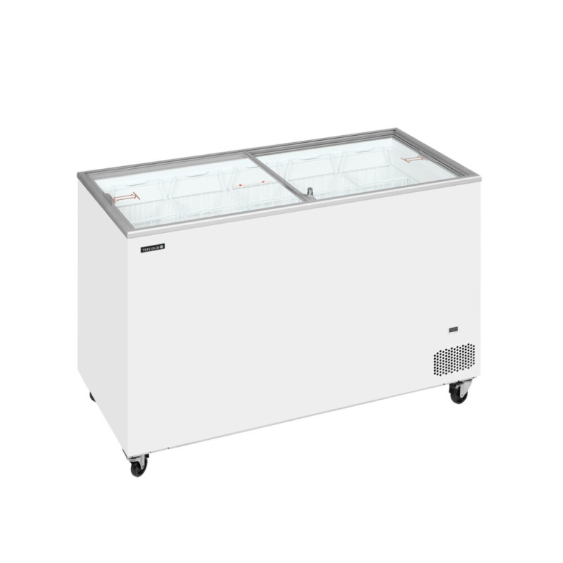 Truhe Gefrierschrank für Speiseeis - 350L TEFCOLD: Lagern und präsentieren Sie Ihr Eis mit Stil! Truhe Gefrierschrank für Speise Truhe Gefrierschrank für Speiseeis - 350L TEFCOLD: Lagern und präsentieren Sie Ihr Eis mit Stil! Truhe Gefrierschrank für Speise