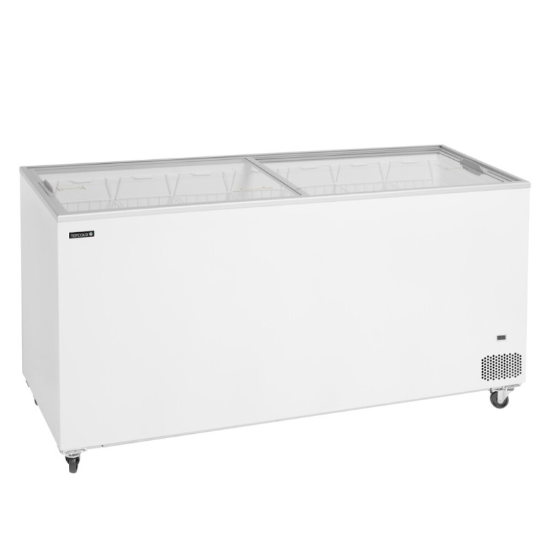 TEFCOLD 486L Truhen-Gefrierschrank für Speiseeis - Schiebeglasdeckel TEFCOLD 486L Truhen-Gefrierschrank für Speiseeis - Schiebeglasdeckel