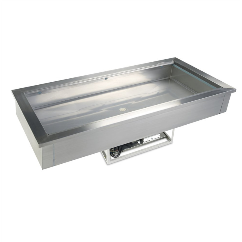 Statische Kühlwanne Edelstahl 5 GN 1/1 - 166 L TEFCOLD Statische Kühlwanne Edelstahl 5 GN 1/1 - 166 L TEFCOLD