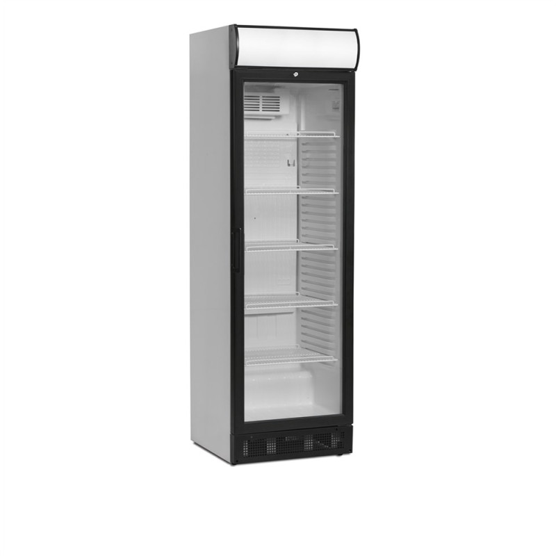 TEFCOLD Getränkekühlschrank mit weißem Baldachin - 347 L: Lagern Sie Ihre Getränke unter optimalen Bedingungen TEFCOLD Getränkekühlschrank mit weißem Baldachin - 347 L: Lagern Sie Ihre Getränke unter optimalen Bedingungen
