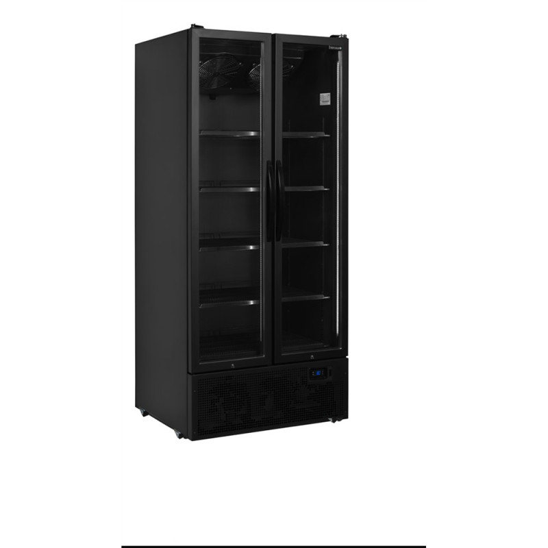 Schwarzer Kühlschrank mit positiver Temperatur - 535 L TEFCOLD: Modernes Design & Angepasste Leistung Schwarzer Kühlschrank mit positiver Temperatur - 535 L TEFCOLD: Modernes Design & Angepasste Leistung