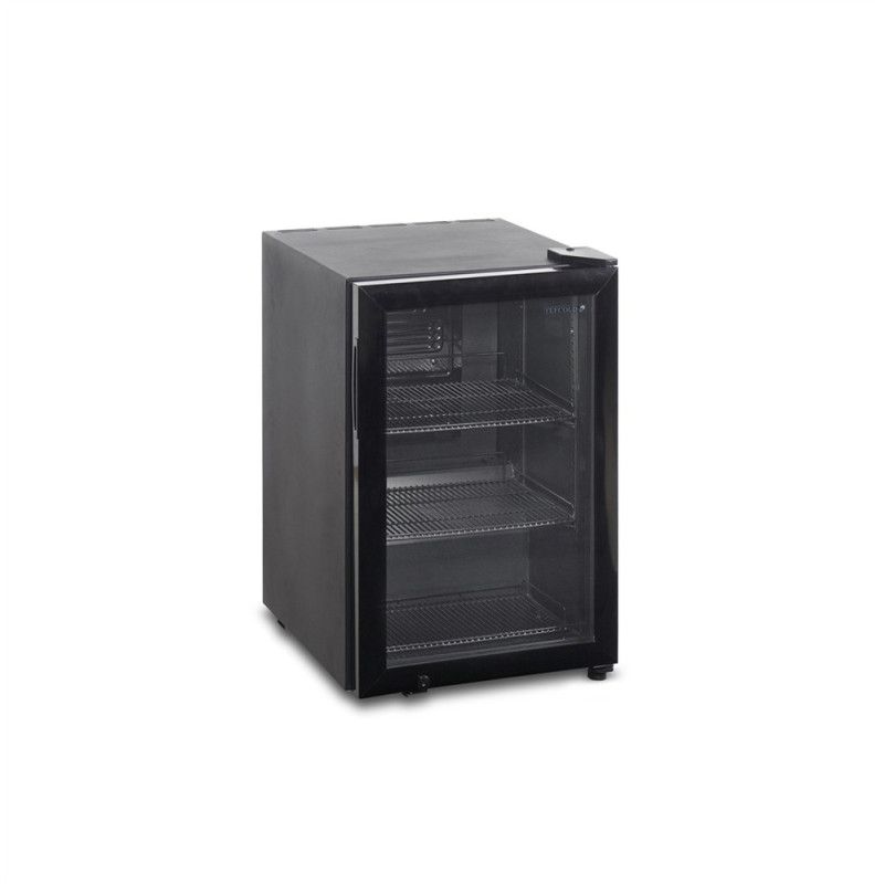 Positive Glastürkühlschrank TEFCOLD - 58 L: Elegante Präsentation & Optimale Konservierung Positive Glastürkühlschrank TEFCOLD - 58 L: Elegante Präsentation & Optimale Konservierung