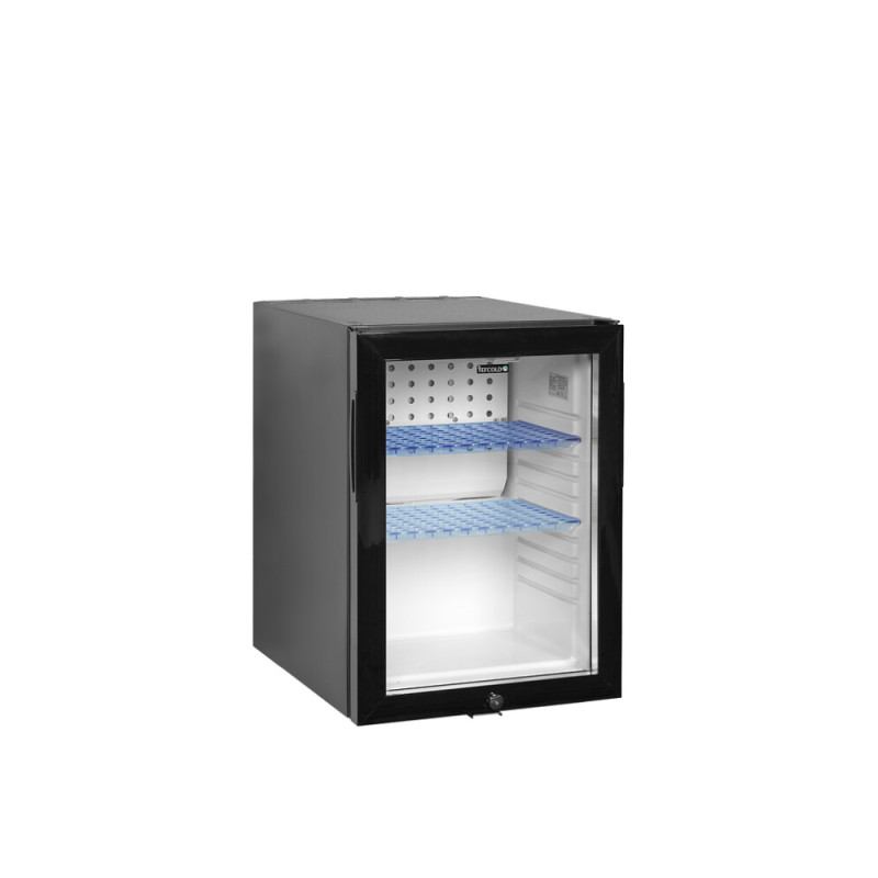 Mini Frigo Bar TEFCOLD Noir 34 L - Porte Vitrée - Compresseur Mini Frigo Bar TEFCOLD Noir 34 L - Porte Vitrée - Compresseur