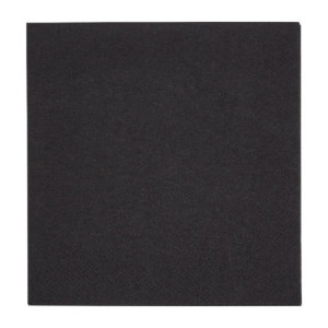 Servietten Cocktail 2-lagig Schwarz - Packung 4000 | Hochwertige Qualität