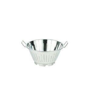Konischer Seiher Fuß 36 cm Edelstahl Prof. Gastronomie