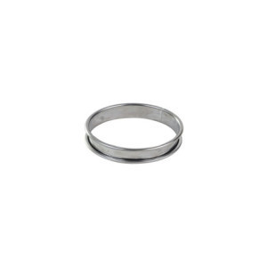 Tortenring aus Edelstahl Ø140 mm - Gerollte Kanten Gobel
