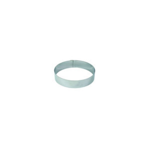 Edelstahl-Mousse-Ring Ø90 mm Gobel - Professionelle Konditorei