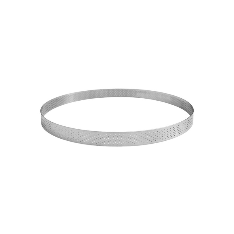 Perforierter Tortenring Edelstahl ⌀220 mm - Gobel Perforierter Tortenring Edelstahl ⌀220 mm - Gobel