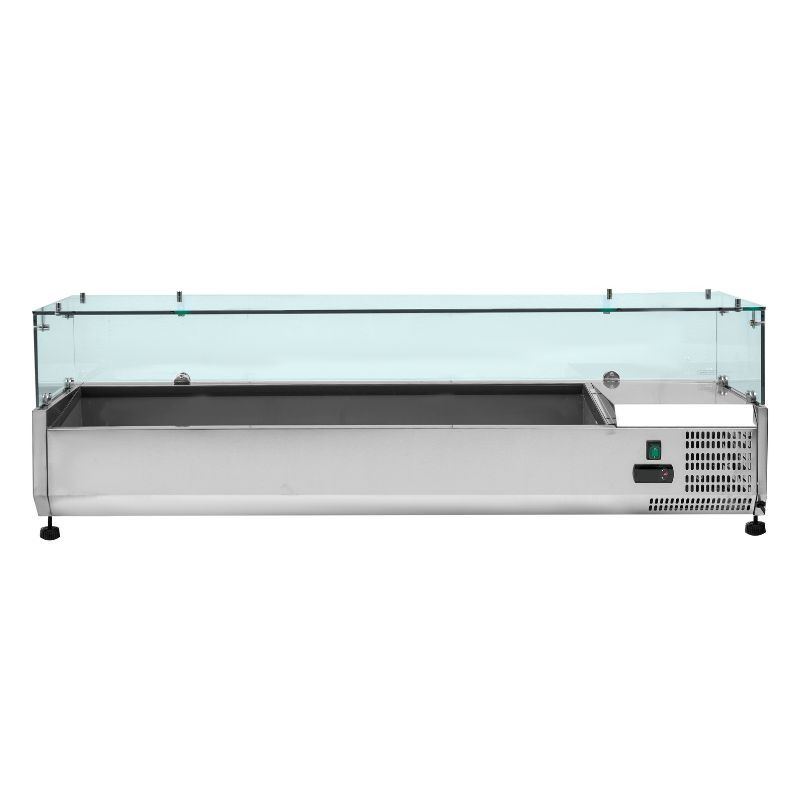 Saladette Gekühlt Verglast GN 1/3 und 1/2 - Dynasteel Effizient Saladette Gekühlt Verglast GN 1/3 und 1/2 - Dynasteel Effizient