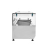 Gekühlte Salatbar zum Aufstellen mit Glas - 8 x GN 1/3 - Dynasteel