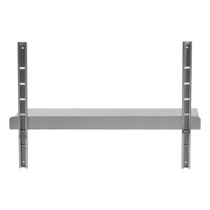Wandregal aus Edelstahl - L 1000 x T 300 mm - Dynasteel