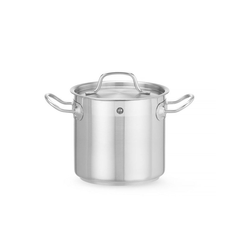 Topf mit Deckel Profi Line 16 cm - Marke HENDI - Fourniresto Topf mit Deckel Profi Line 16 cm - Marke HENDI - Fourniresto