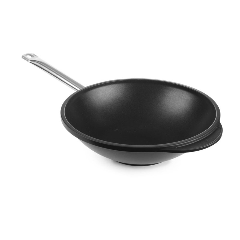 Wok aus Aluminiumguss - Durchmesser 32 cm Wok aus Aluminiumguss - Durchmesser 32 cm