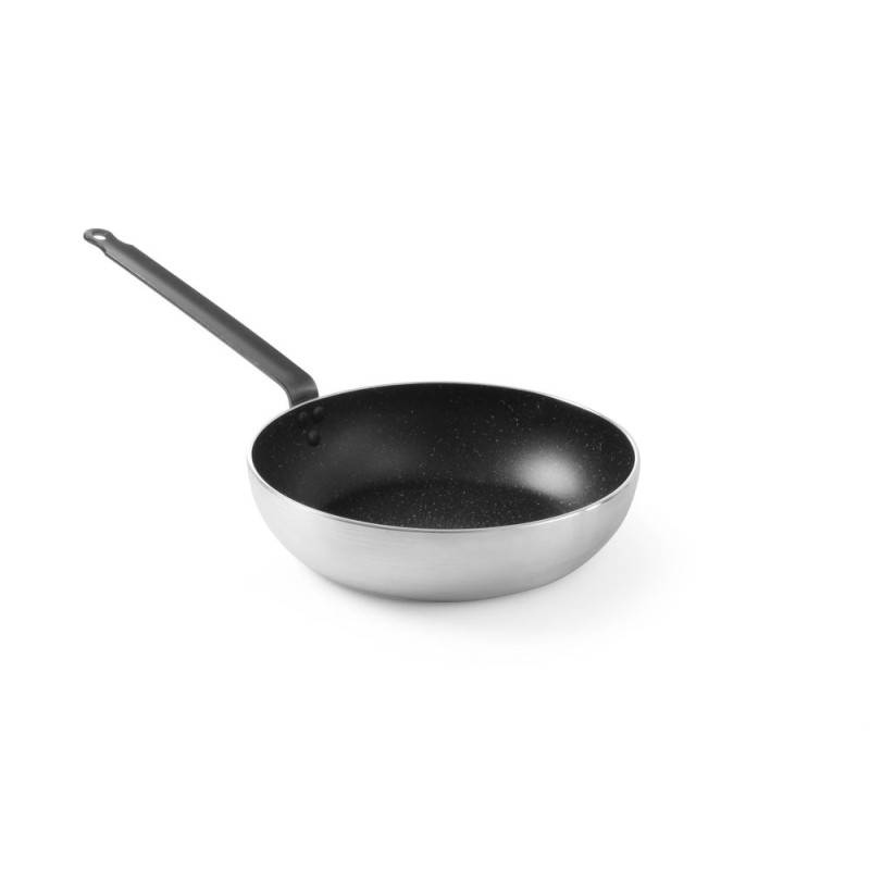 Wok aus Aluminium - 28 cm - Marke HENDI - Fourniresto Wok aus Aluminium - 28 cm - Marke HENDI - Fourniresto