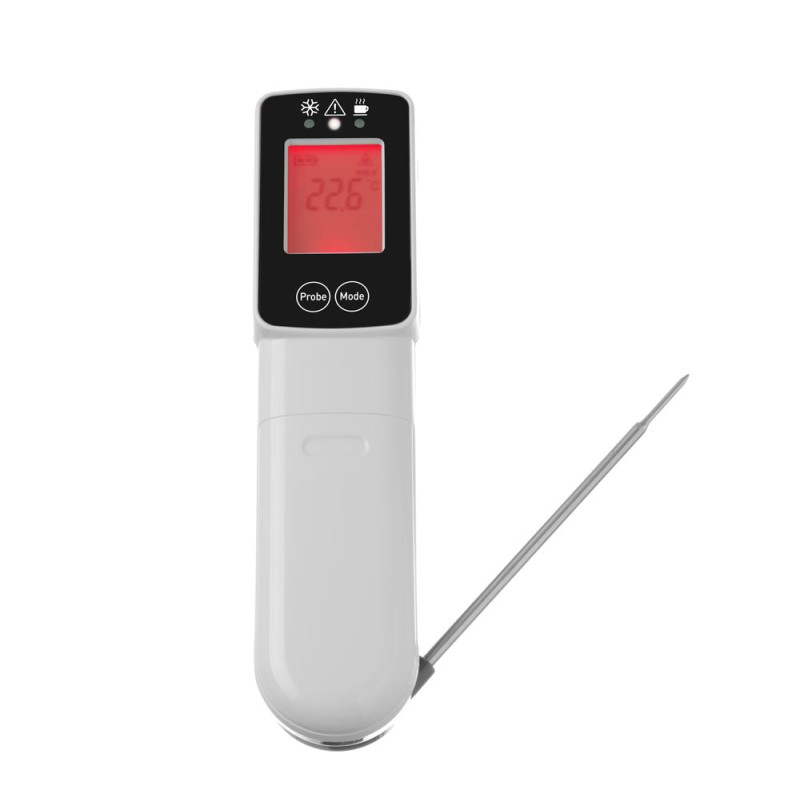 Infrarot-Thermometer mit Sonde - Marke HENDI - Fourniresto Infrarot-Thermometer mit Sonde - Marke HENDI - Fourniresto