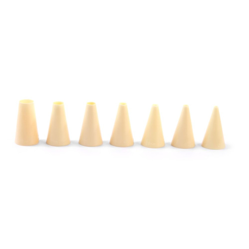 Set von 7 Steckdosen - glatt - Marke HENDI - Fourniresto Set von 7 Steckdosen - glatt - Marke HENDI - Fourniresto