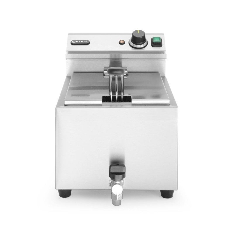 Fritteuse Profi Line mit Ablasshahn - 8 L Fritteuse Profi Line mit Ablasshahn - 8 L