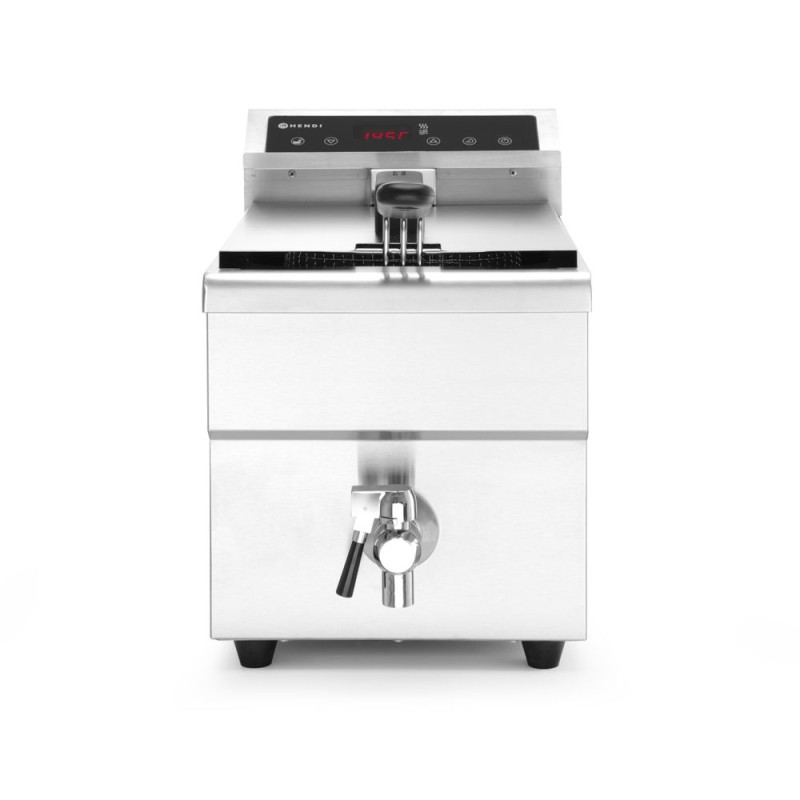Fritteuse mit Induktion und Ablasshahn - 8 L Fritteuse mit Induktion und Ablasshahn - 8 L