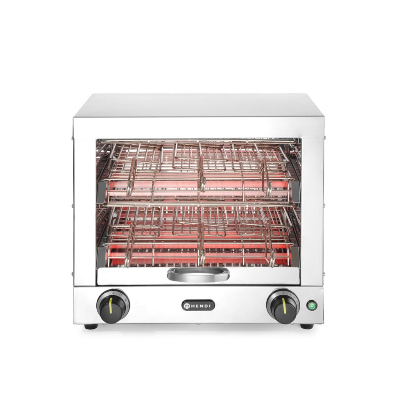Toaster mit 2 Ebenen - 6 Zangen Toaster mit 2 Ebenen - 6 Zangen