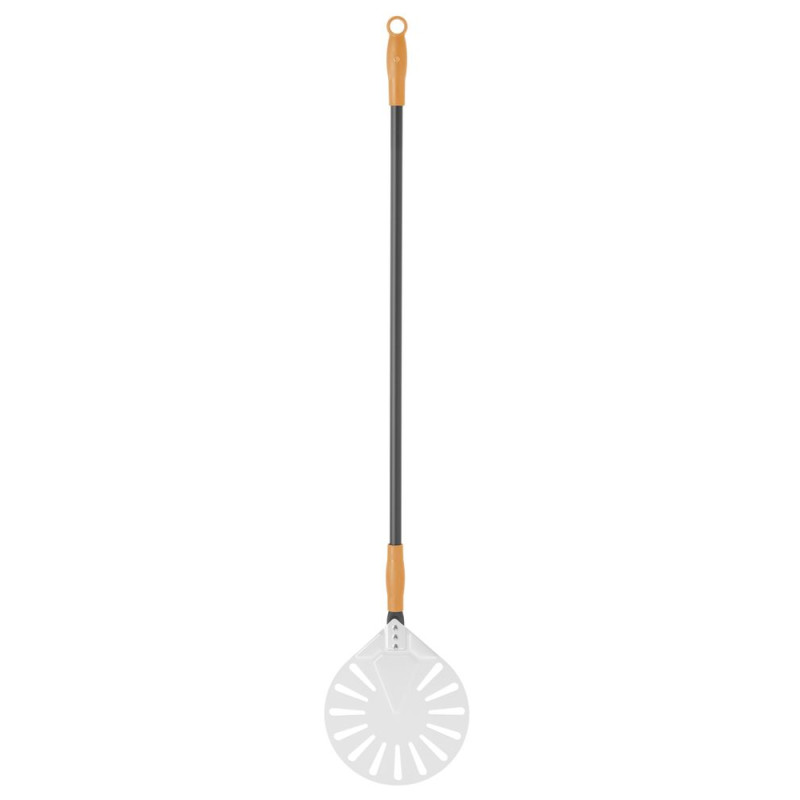 Pizzaschaufel rund gelocht - 1200 x 230 mm Pizzaschaufel rund gelocht - 1200 x 230 mm