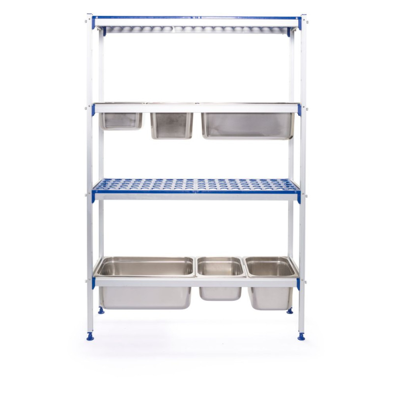 Regal aus Aluminium - GN 1/1 Regal aus Aluminium - GN 1/1