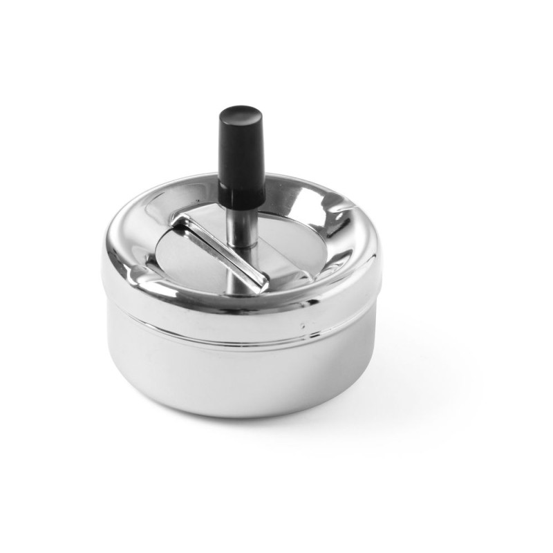 Aschenbecher mit Druckknopf - 90 mm Aschenbecher mit Druckknopf - 90 mm