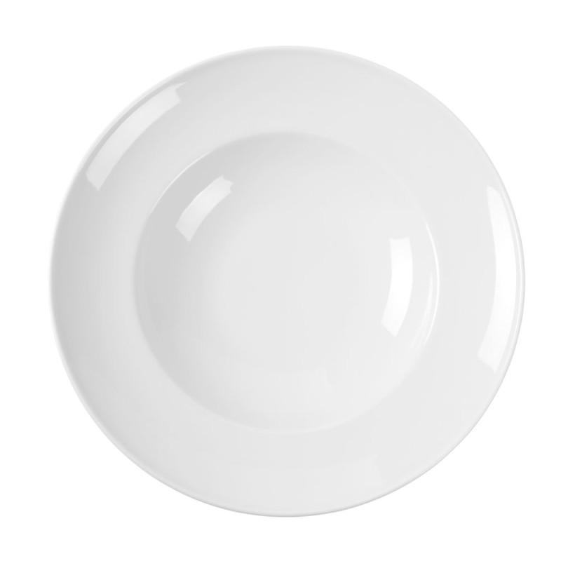 Assiette spéciale Pâtes en Porcelaine - 260 mm de Diamètre Assiette spéciale Pâtes en Porcelaine - 260 mm de Diamètre