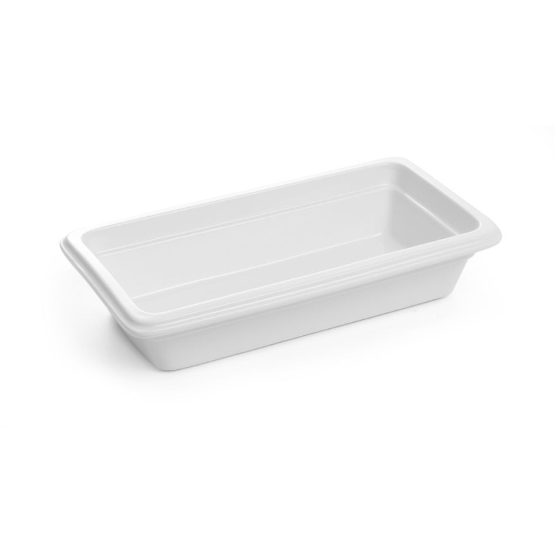 Gastronorm Porcelain Tray - GN 1/3 - Brand HENDI - Fourniresto Gastronorm Porcelain Tray - GN 1/3 - Brand HENDI - Fourniresto