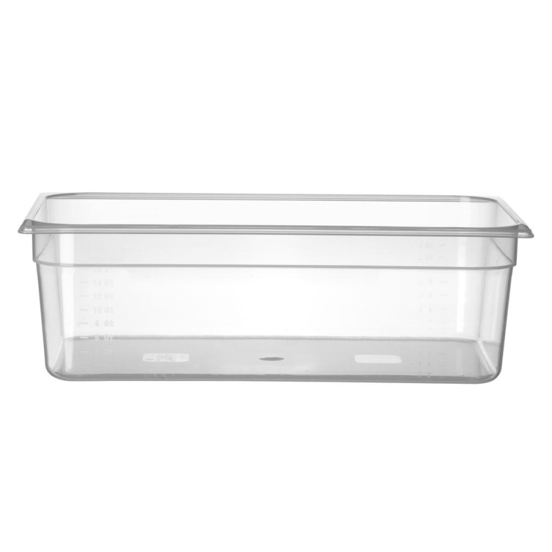 Gastronorm-Behälter aus Polypropylen GN 1/1 - 21 L - H 150 mm Gastronorm-Behälter aus Polypropylen GN 1/1 - 21 L - H 150 mm