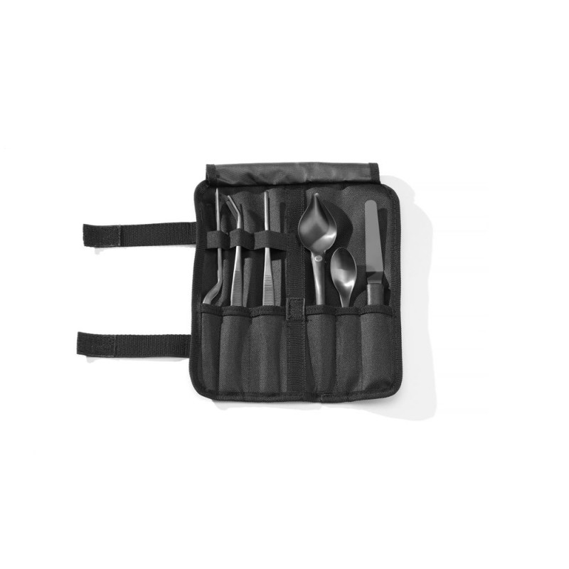 Set von 6 Dressing-Chef Schwarz HENDI | Ergonomische Werkzeuge aus Edelstahl mit schwarzem Überzug | Ideal zum Servieren von Ger Set von 6 Dressing-Chef Schwarz HENDI | Ergonomische Werkzeuge aus Edelstahl mit schwarzem Überzug | Ideal zum Servieren von Ger