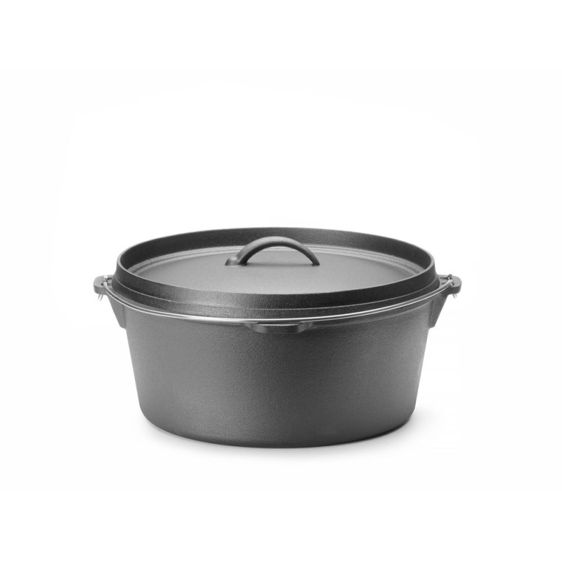 Marmite en Fonte 9L - Cuisson Uniforme & Induction Marmite en Fonte 9L - Cuisson Uniforme & Induction