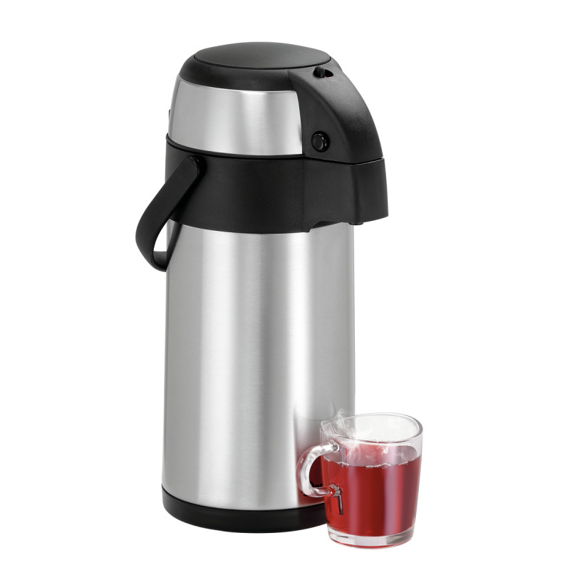 Thermoskanne 3L mit Pumpe für die Gastronomie Thermoskanne 3L mit Pumpe für die Gastronomie