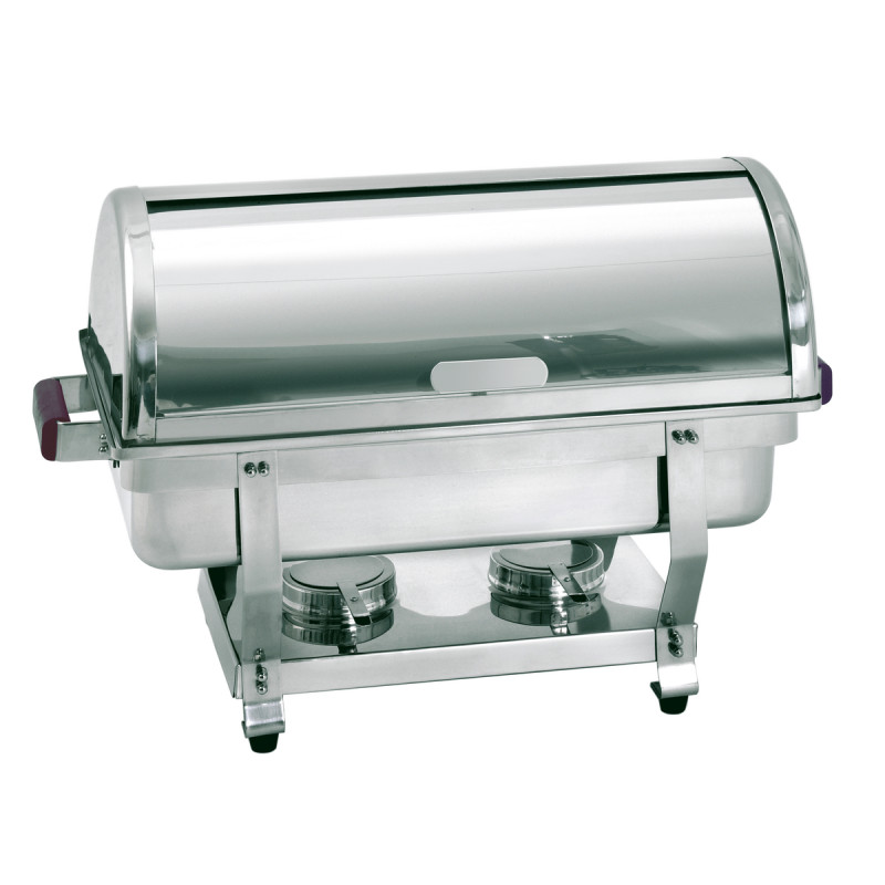 Chafing Dish à Couvercle Coulissant 9 L - GN 1/1 pour la restauration Chafing Dish à Couvercle Coulissant 9 L - GN 1/1 pour la restauration