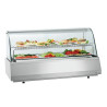 Kühlschrankvitrine GN 3/1 professionell mit gewölbtem Glas