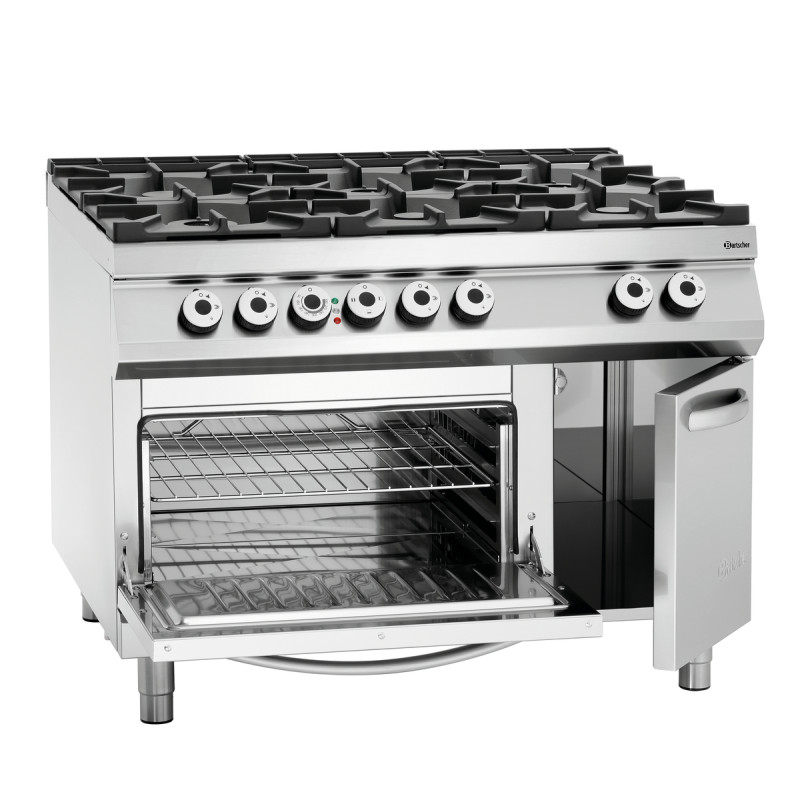 Herd Serie 900 - 6 offene Brenner Bartscher Herd Serie 900 - 6 offene Brenner Bartscher