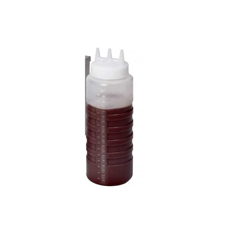 Flasche mit 3 Ausgießern Krampouz - Präzision und Vielseitigkeit für Küchenprofis Flasche mit 3 Ausgießern Krampouz - Präzision und Vielseitigkeit für Küchenprofis